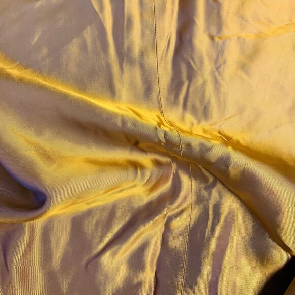 FAVOURBROOK Size 42 Black Gold Embroidery Velvet Button Up Vest - Picture 8 of 9